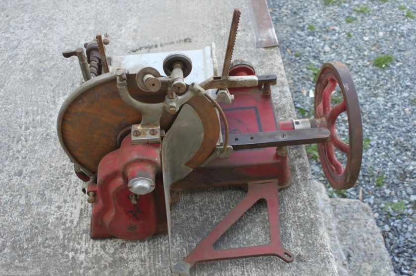   Berkel Royal Slicing Machine Hand Crank Meat Slicer RARE  