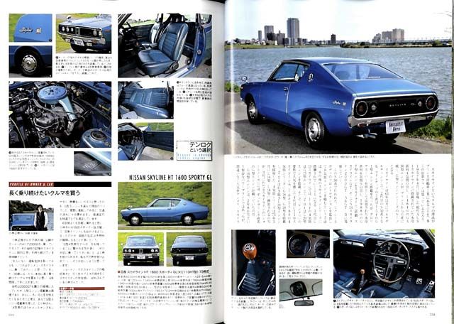 NOSTALGIC HERO #139 (Jun/2010)) DATSUN BLUEBIRD 1600 DELUXE(510 