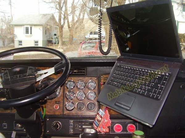 BIG TRUCK LAPTOP MOUNT & QD SAVE $$ BUYING HERE `  