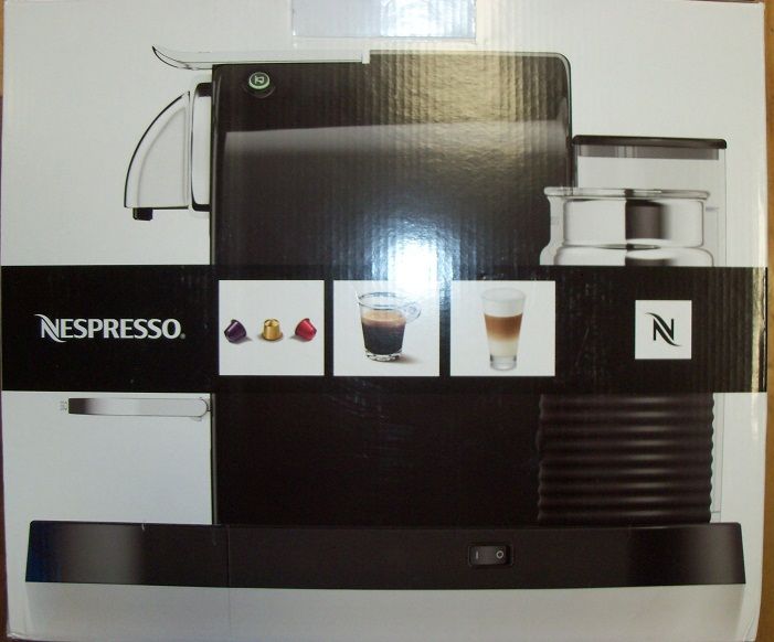 New Nespresso Citiz&milk D120 Black Espresso/Latte/Cappuccino Maker 