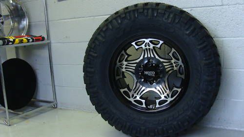   Metal 909 Black Skull Nitto Trail Grappler MT 35x12.50 18 35x12.50R18