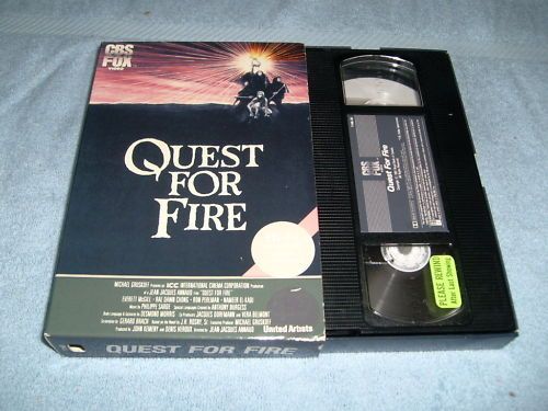 Quest for Fire (VHS, 1981)  RAE DAWN CHONG/ RON PERLMAN  