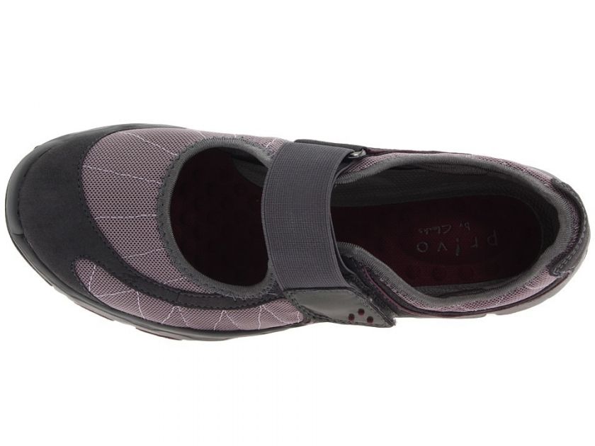 Privo Clarks Womens HEMERA Shoe PURPLE Leather New 884569658144  