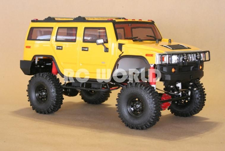 RC 1/10 H2 RC HUMMER ROCK CRAWLER 1.9 RC4WD 2.4GHZ *READY TO RUN* NEW 