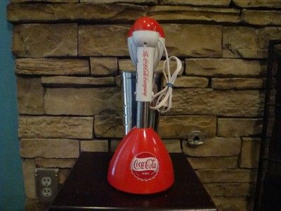 Suntone Milkshake Mixer *COCA COLA* Soda Fountain Sign Coin Op Gumball 