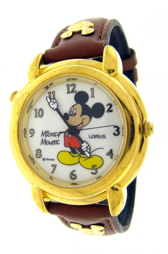 RARE LORUS QUARTZ MICKEY MOUSE TALKING WATCH NEW OLD STOCK  