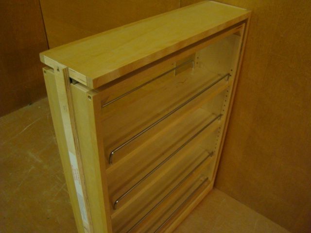 Kitchen Pul Out 6 Base Spice Rack Filler 4 Any Brand  