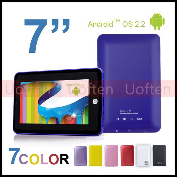 2G 7 Touchscreen MID Android 2.2 OS Tablet PC Notebook Laptop WiFi 3G 