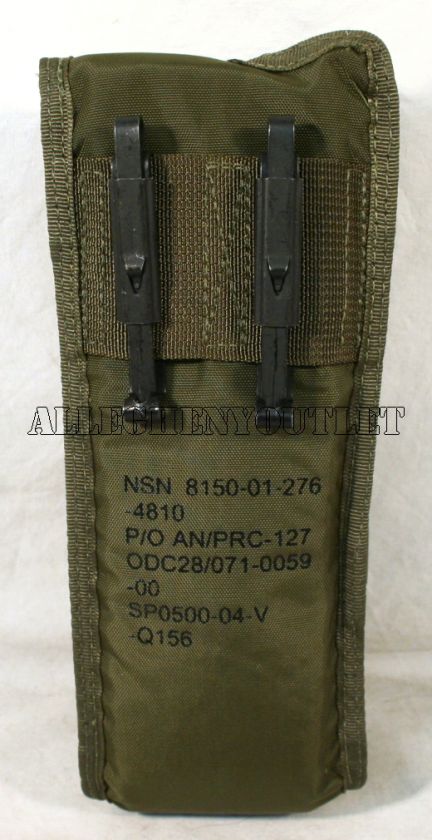 USGI Military Army Portable Ham CB Radio POUCH w/ Alice Clips Attaches 