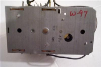 REBUILT NORGE WASHER TIMER 33 8256, 33 9738, (W97)  