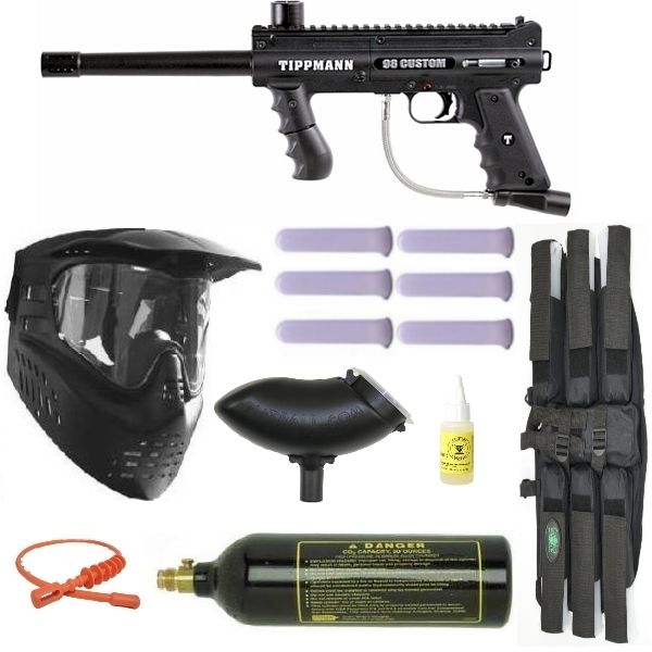 Tippmann 98 Custom PS Ultra Paintball Marker MEGA Set  