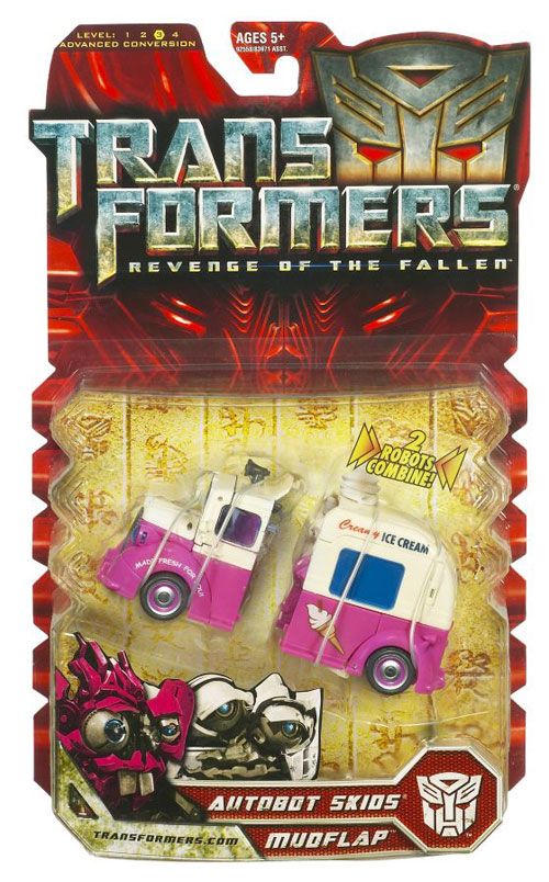 TRANSFORMERS ROTF SKIDS MUDFLAP EVOLUTION DELUXE SET  