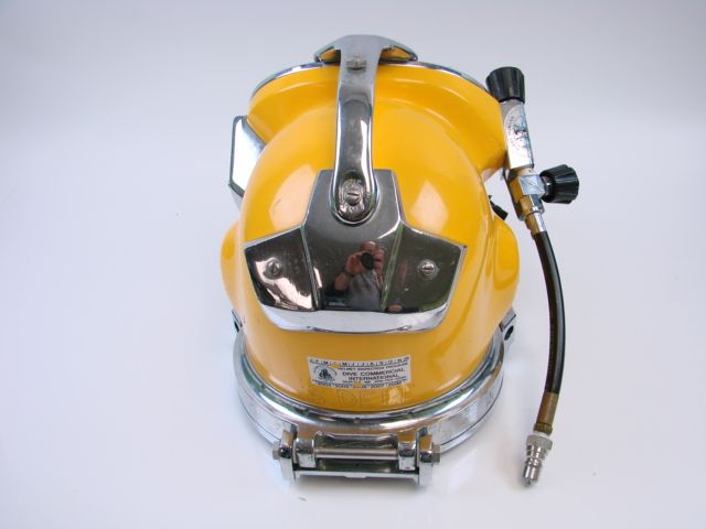  Scuba Deep Sea Commercial Divers Helmet Superlite 37+ Pelican Case