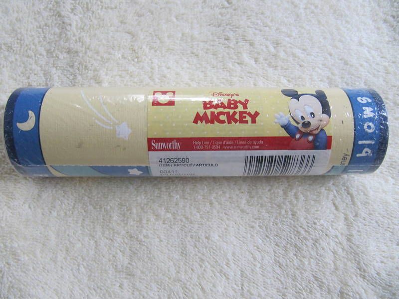 DISNEY BABY MICKEY WALL BORDER BY SUNWORTHY 41262590  